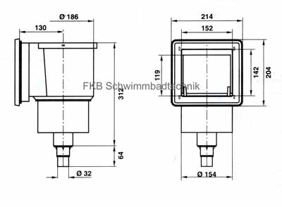 Zeichnung ABC Mini Skimmer 