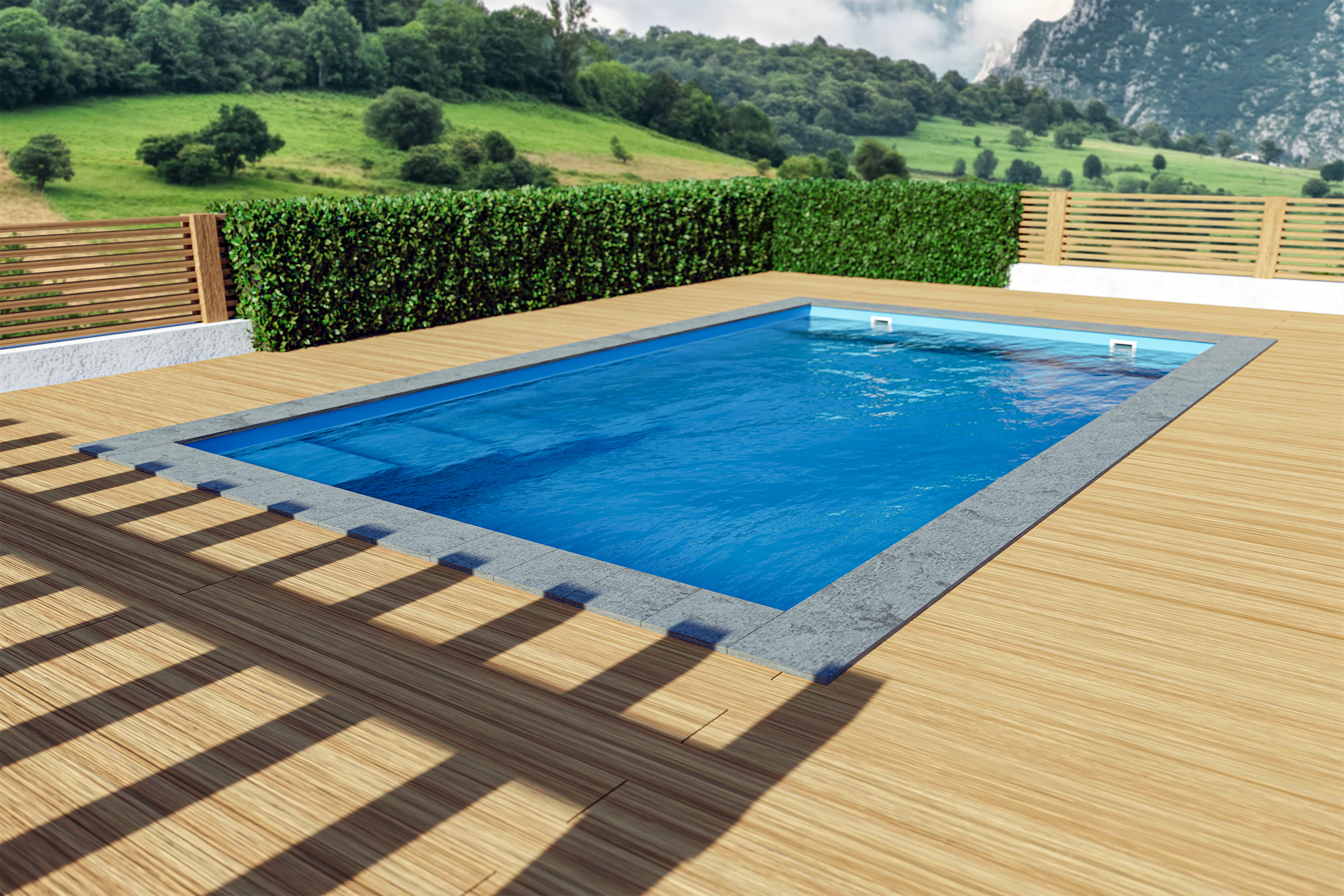 Styroporsteinpool 3x8x1,5 m