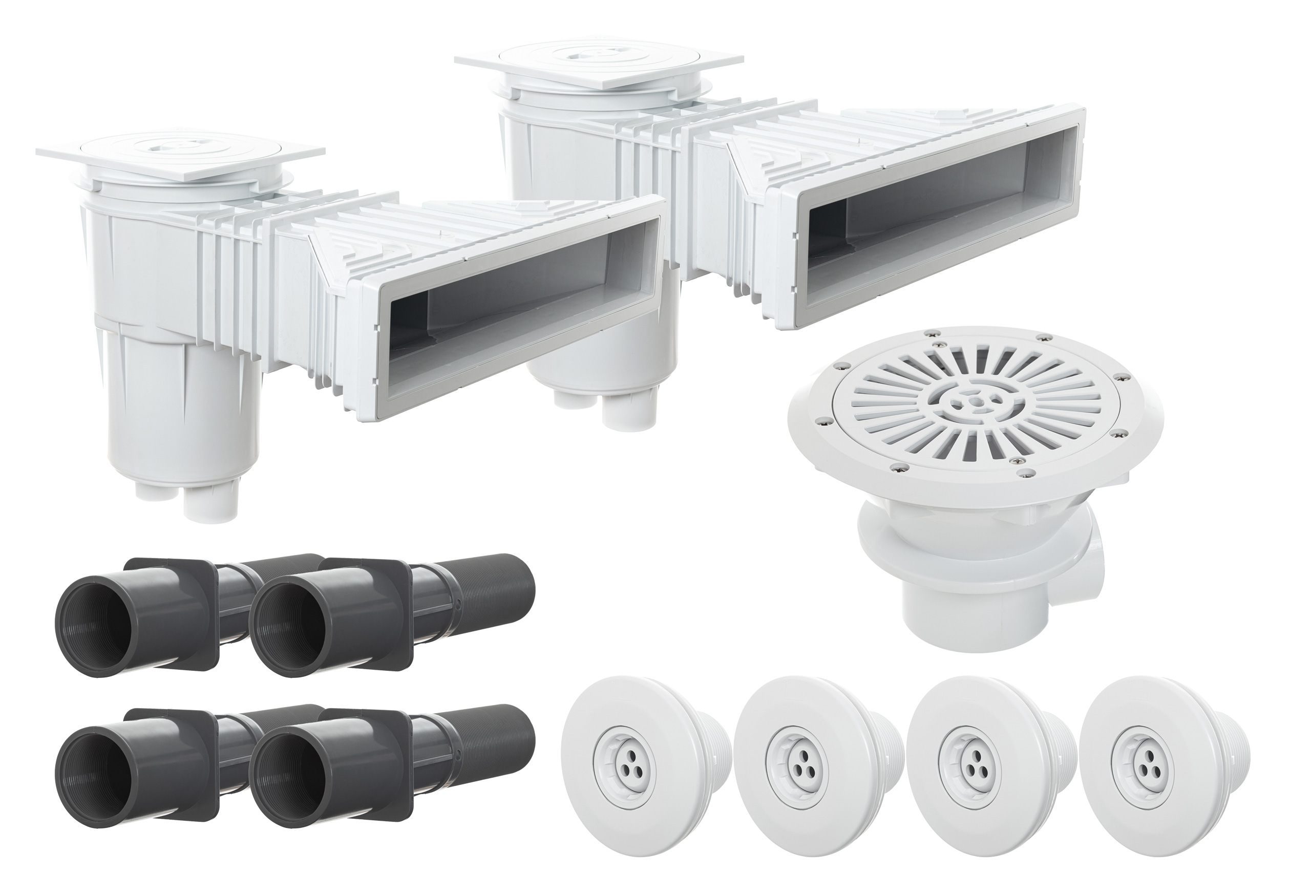 Kunststoff Einbauteile Set Galaxy bis 4x9m