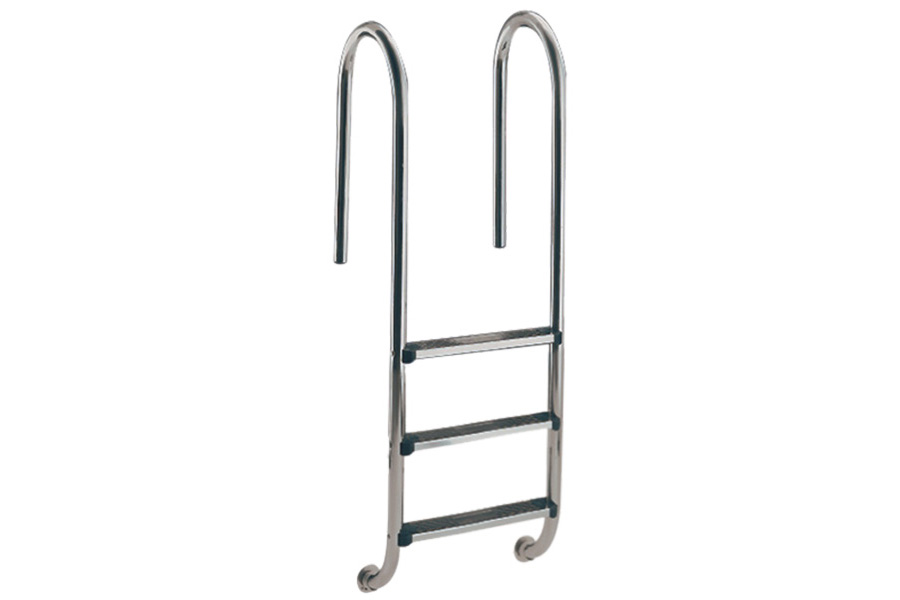 Einbauleiter Classic Edelstahl V2A enge Holmausladung